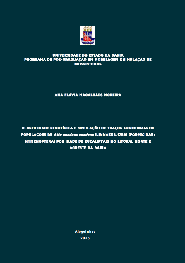 Capa da Dissertação