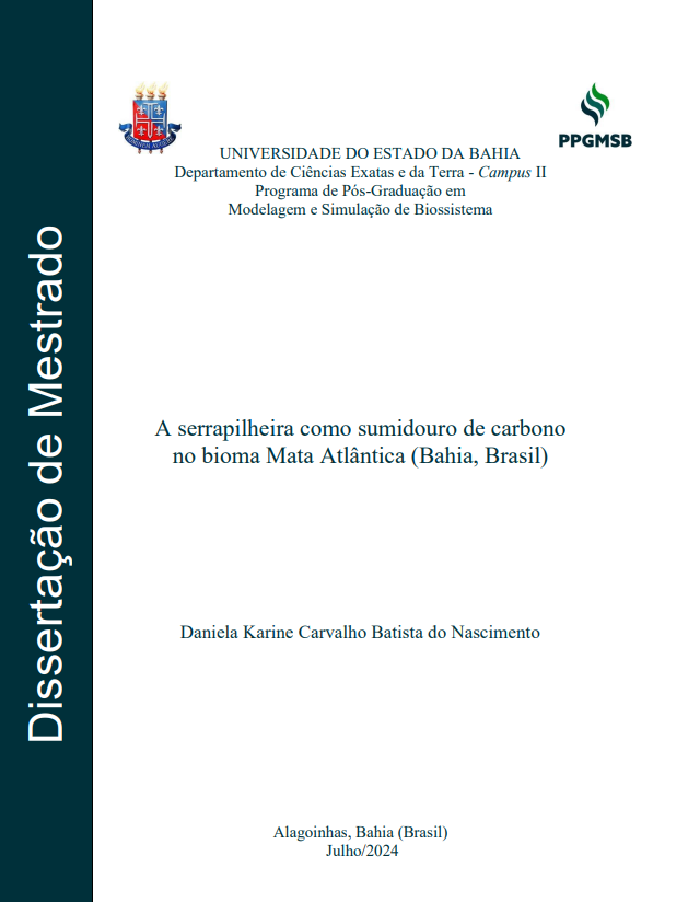 Capa da Dissertação